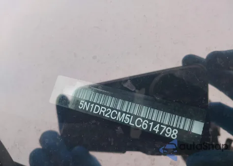 2020 Nissan Pathfinder Sl 4Wd из США, поврежденный, VIN 5N1DR2CM5LC614798